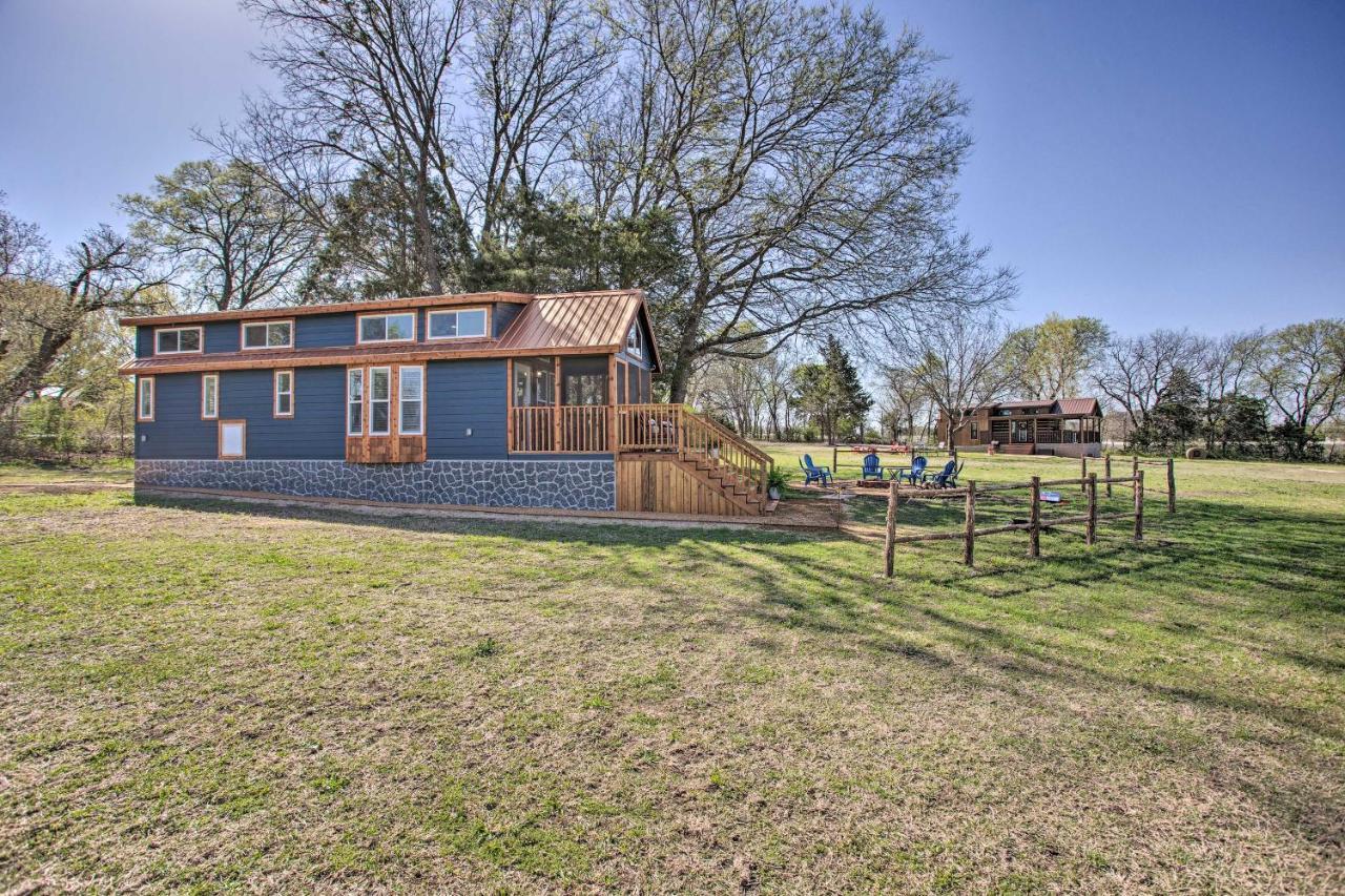 Cozy Mckinney Tiny Home With Porch And Fire Pit! 外观 照片