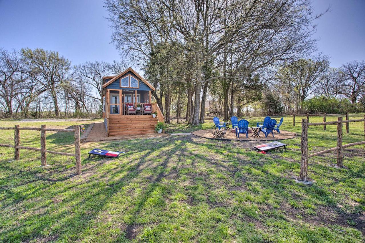 Cozy Mckinney Tiny Home With Porch And Fire Pit! 外观 照片